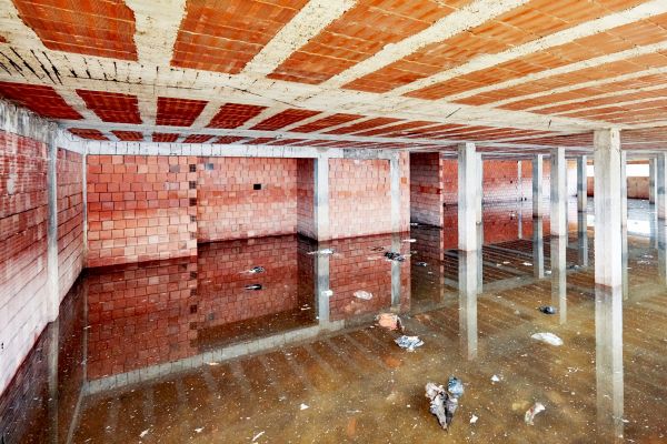 Basement Flood Remediation in Riverview